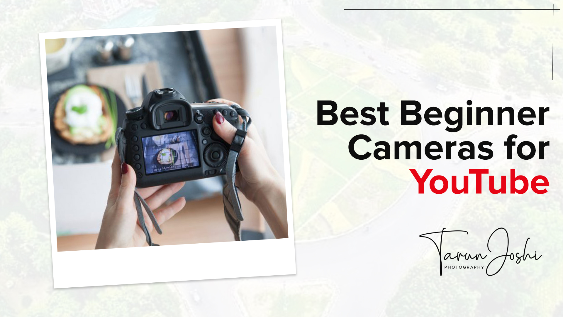 Best Beginner Cameras for YouTube