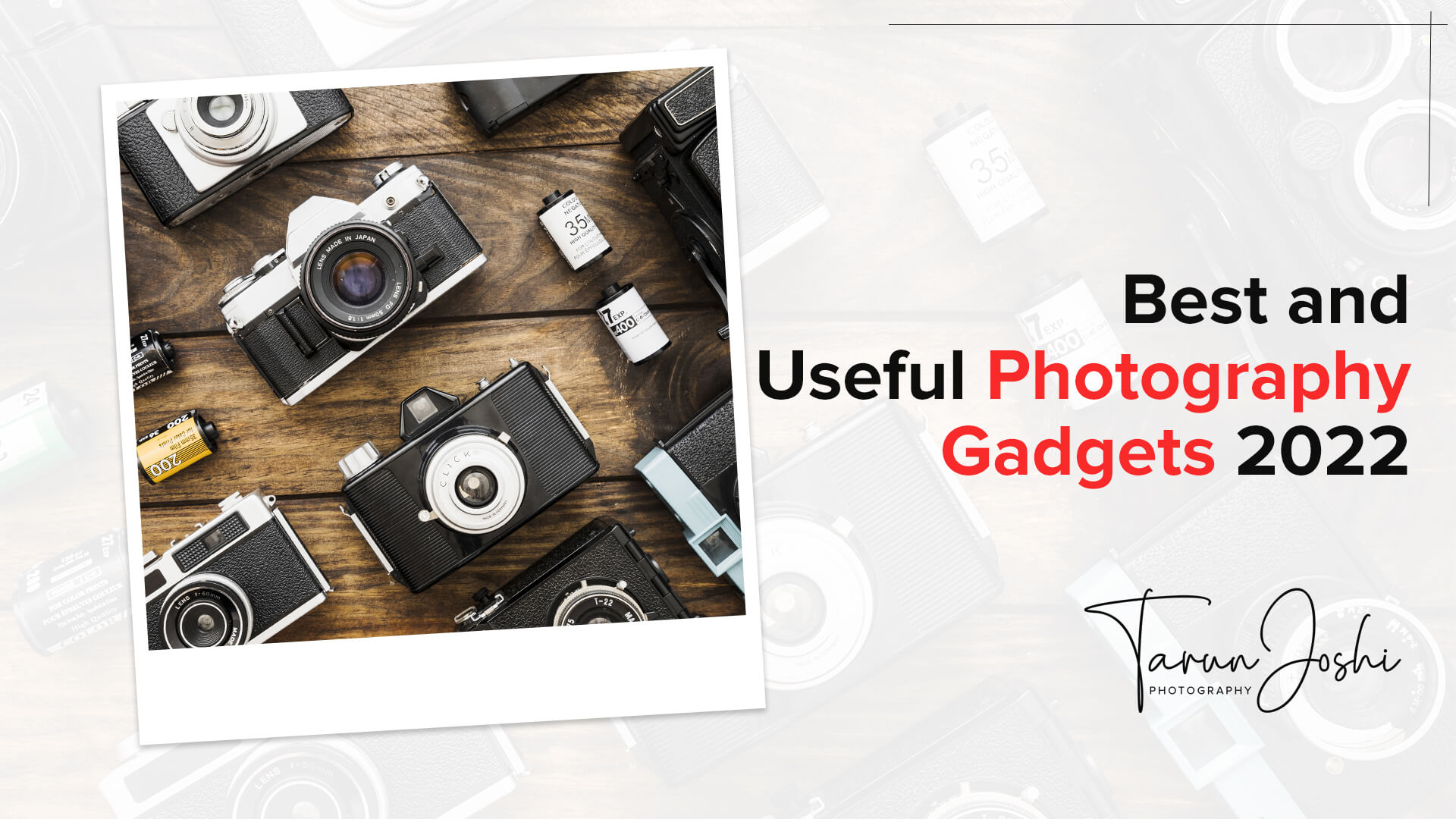 Best and Useful Photography Gadgets 2022