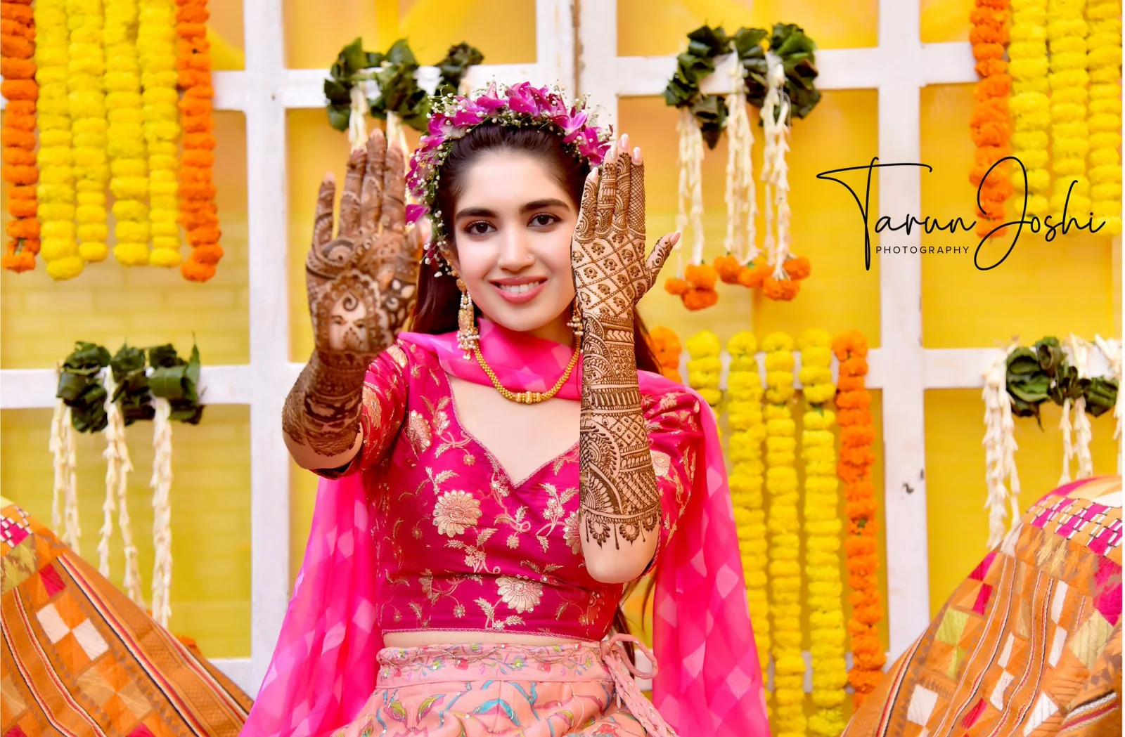 Haldi Photoshoot Poses