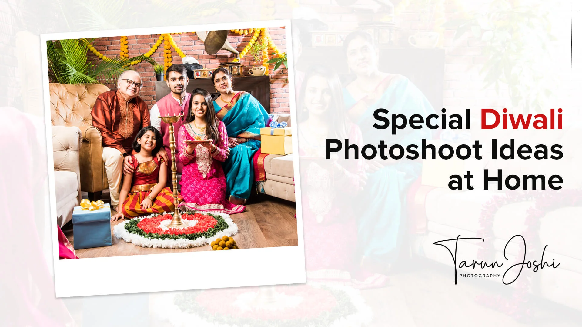 Special Diwali Photoshoot ideas at home