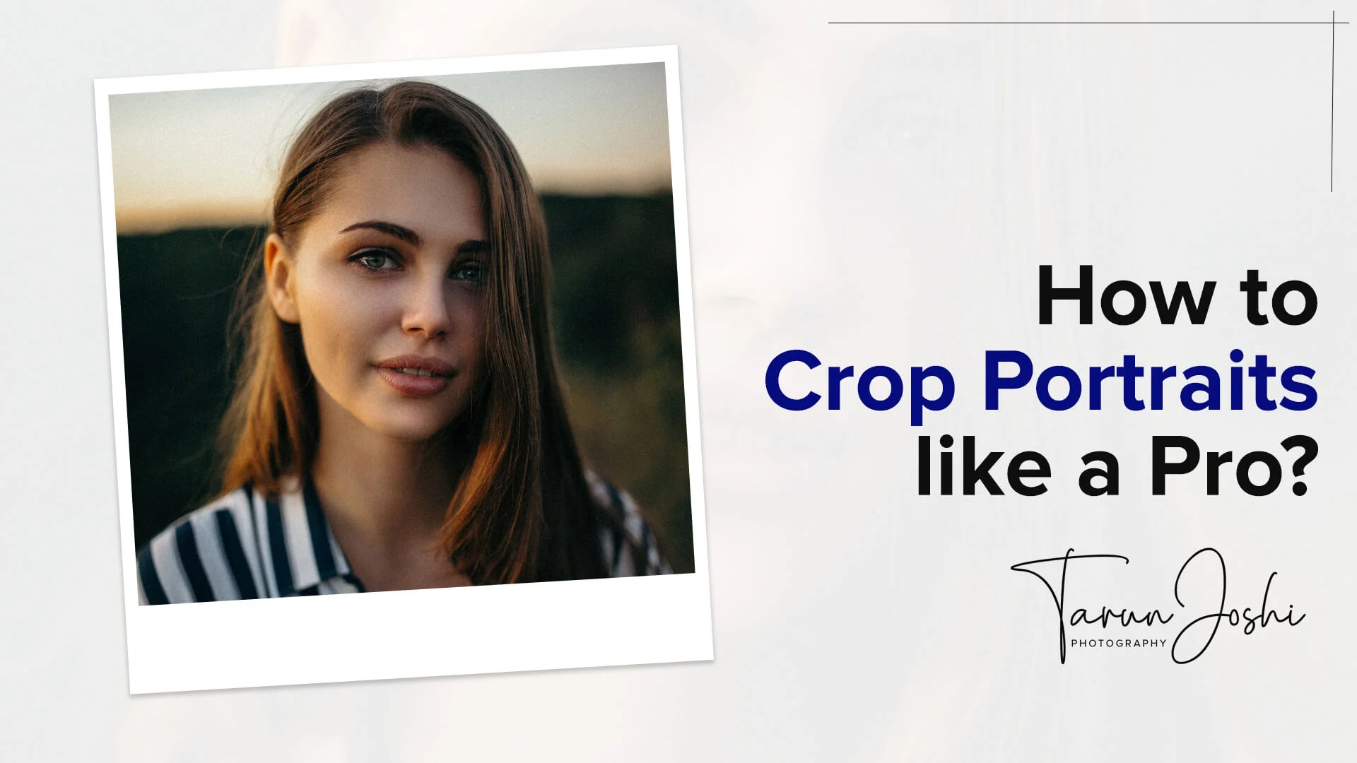 How to crop portraits like a pro